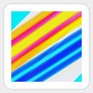 colorful abstract texture design Sticker